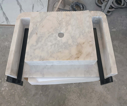 Wall - mounted washbasin bracket, marble sink bracket, washbasin mounting bracket - sink wall bracket - Zeus Marble